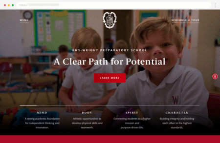 classic-school-website-design